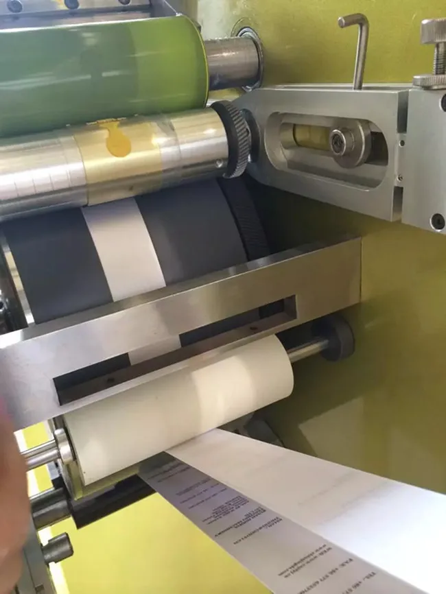 4 Colors Flexo  Garment Care Label Printing Machine Price