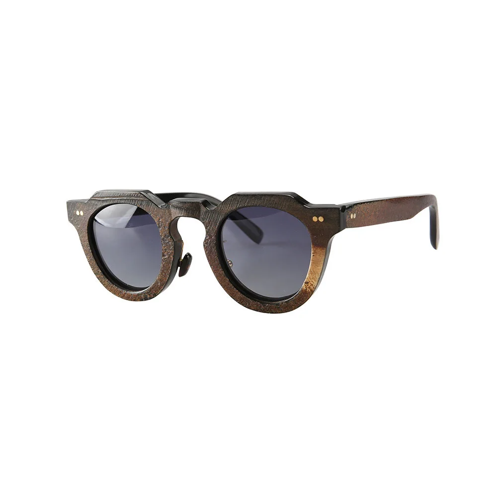 

Eyewear Antique Retro Polarized Luxury Handmade 100% Buffalo Horn Sunglasses Men Women Unique Classic Glasses Eyewear