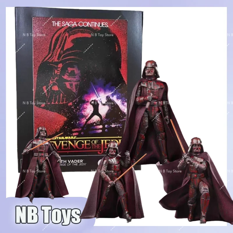 

Spot Black Series Darth Vader Revenge of The Jedi 16cm Anime Original Action Figure Model Toy Gift Series