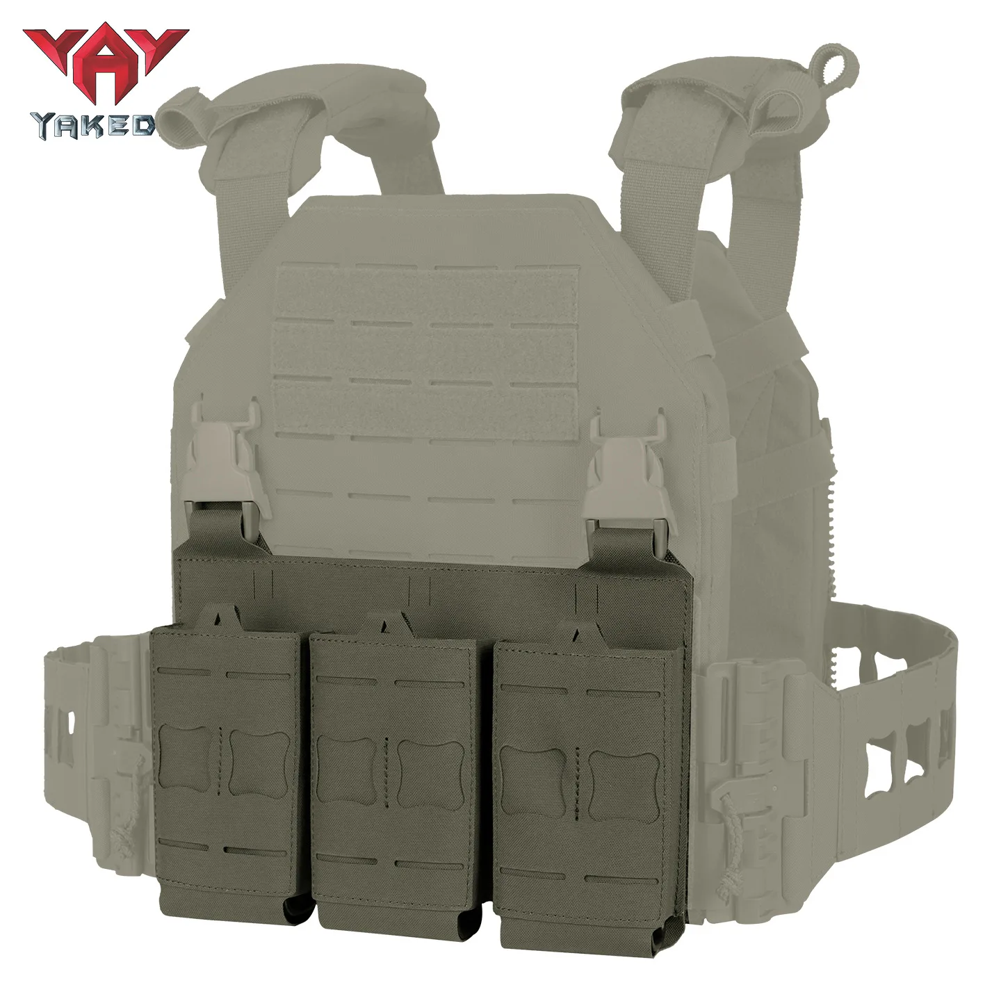 

YAKEDA Tactical Magazine Pouch Triple Molle Mag Pouch Airsoft AK 7,62/5,56 мм M4 Ar Винтовка Охотничьи аксессуары Кобура для магнитов