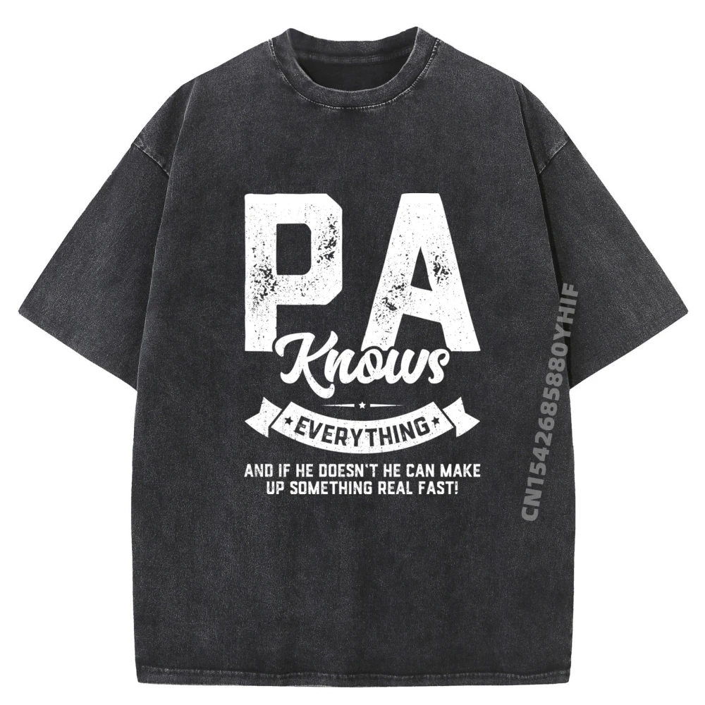

Новейшая футболка с рисунком Pa Knows Everything 60th, забавные мужские футболки, футболки с рисунком, мужские потертые футболки в стиле ретро