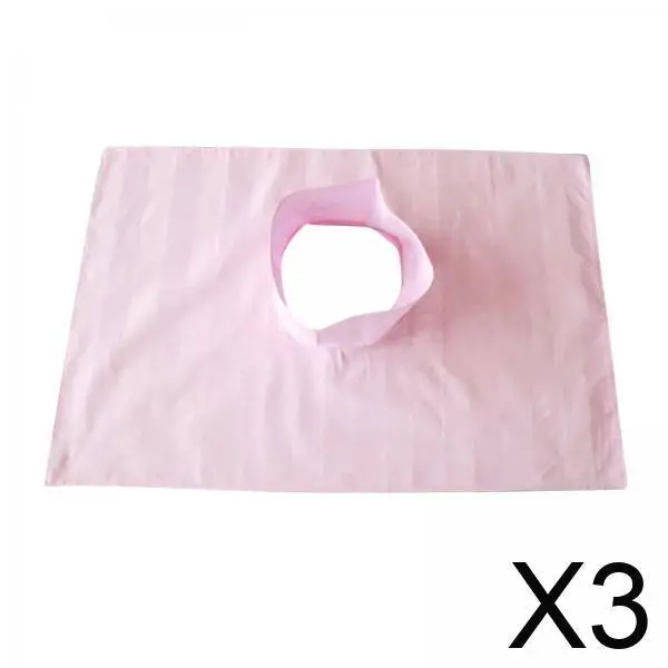 

Massage Table Cover Sheet with Face Hole Flexible Washable Cosmetic Bed Sheet for Spa Beauty Salon Couch