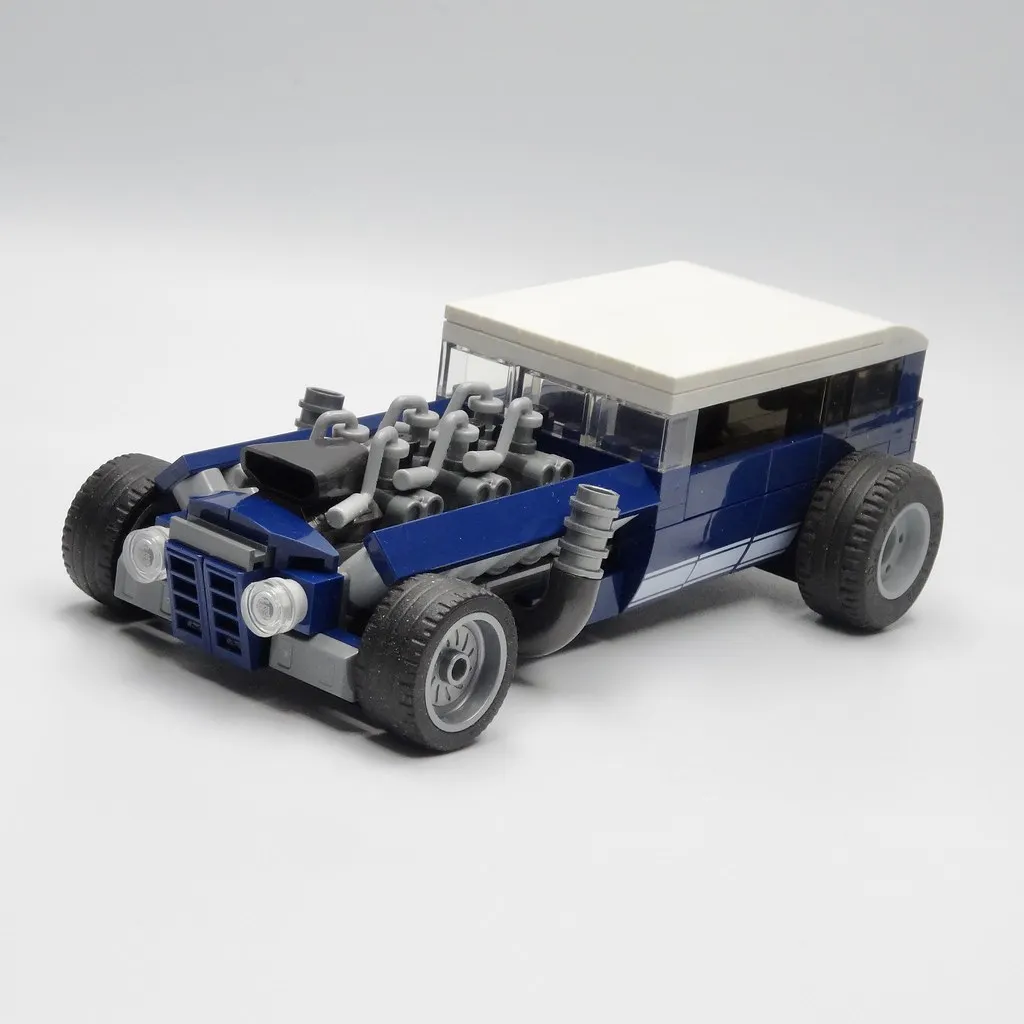 MOC- Building Block Car Model 260 parts City Speed M68 Toy Boy Adult Christmas Gift Building blocks