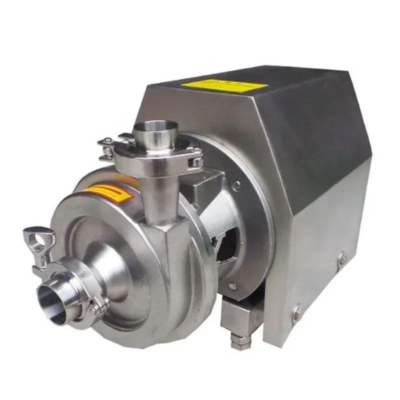 

Stainless Steel Sanitary Milk Self-Priming Pump/CIP Pump/Centrifugal Pump For Beverage