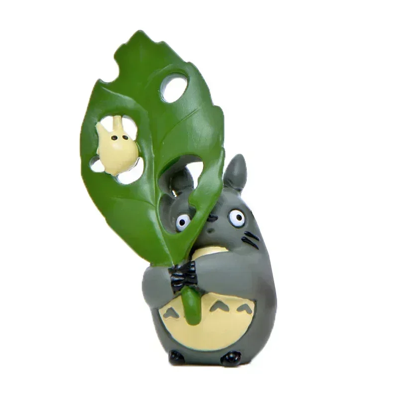 Anime My Neighbor Hayao Miyazaki Totoro Action Figure Toy Mini Garden PVC Action Figures Decoration Cute Kids Toys Birthday Gift