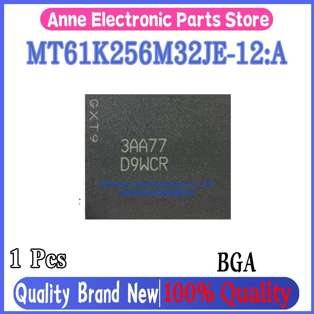 (1piece)100% New D9WCR MT61K256M32JE-12:A BGA Chipset