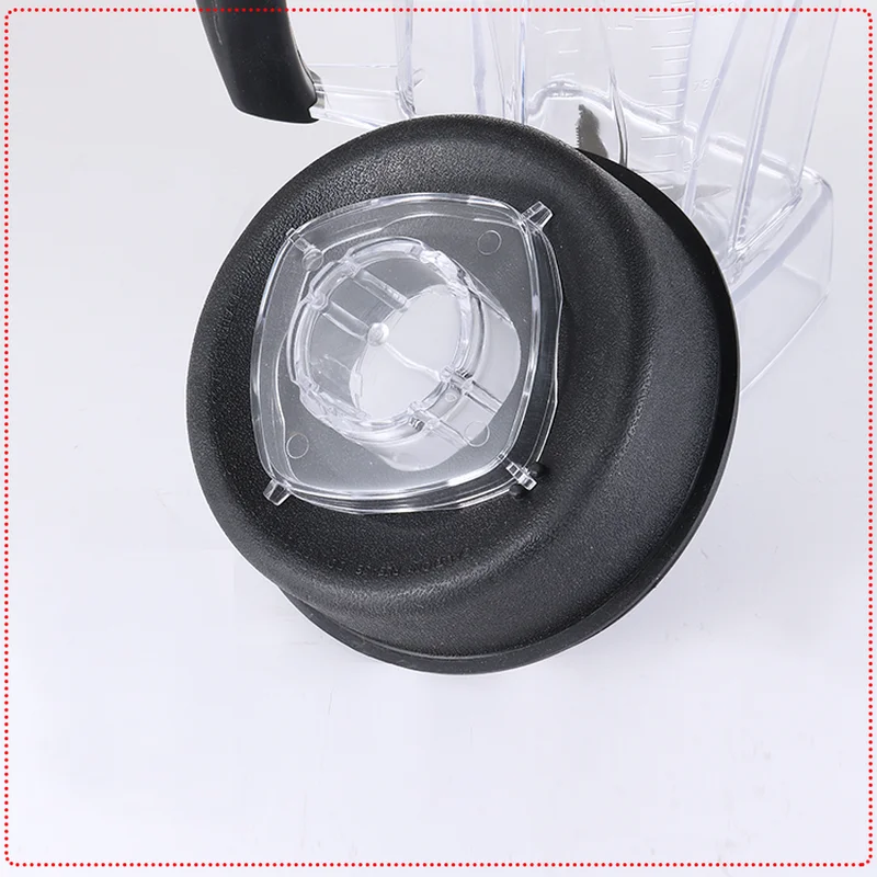 Repuestos para batidora T5200, recipiente cuadrado de 2L, jarra, jarra, parte inferior de taza con tapa de cuchillas dentadas para batidos