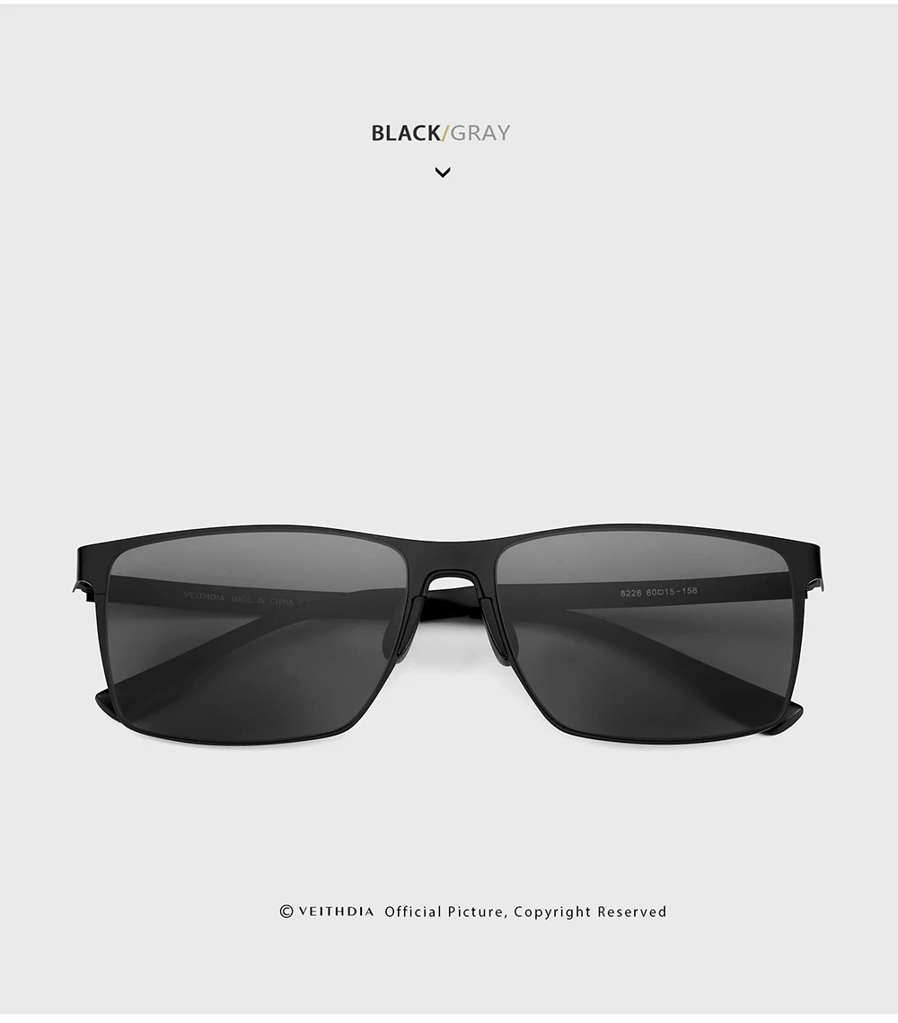 VEITHDIA männer Sonnenbrille Angeln Polarisierte UV400 Nylon Objektiv Im Freien Fahren Brillen Edelstahl Sonnenbrille Für Männliche V8226 – Detail 10