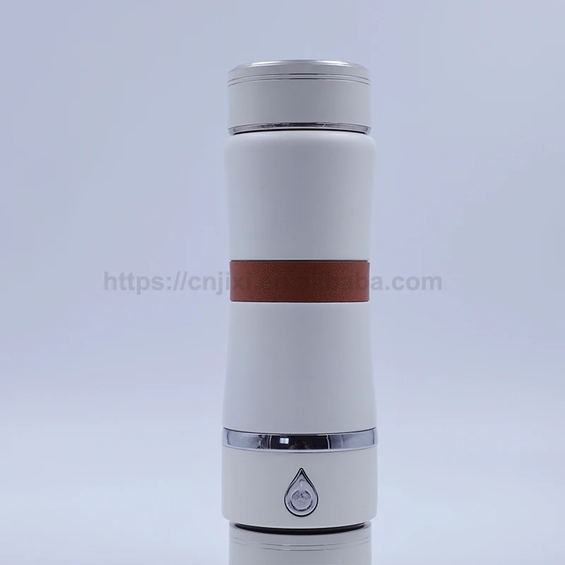 New Hydrogen Generator Cup Water Filter 360ML Alkaline Maker Hydrogen-Rich Water Portable Bottle 1300-1800PPB H2 Electrolysis