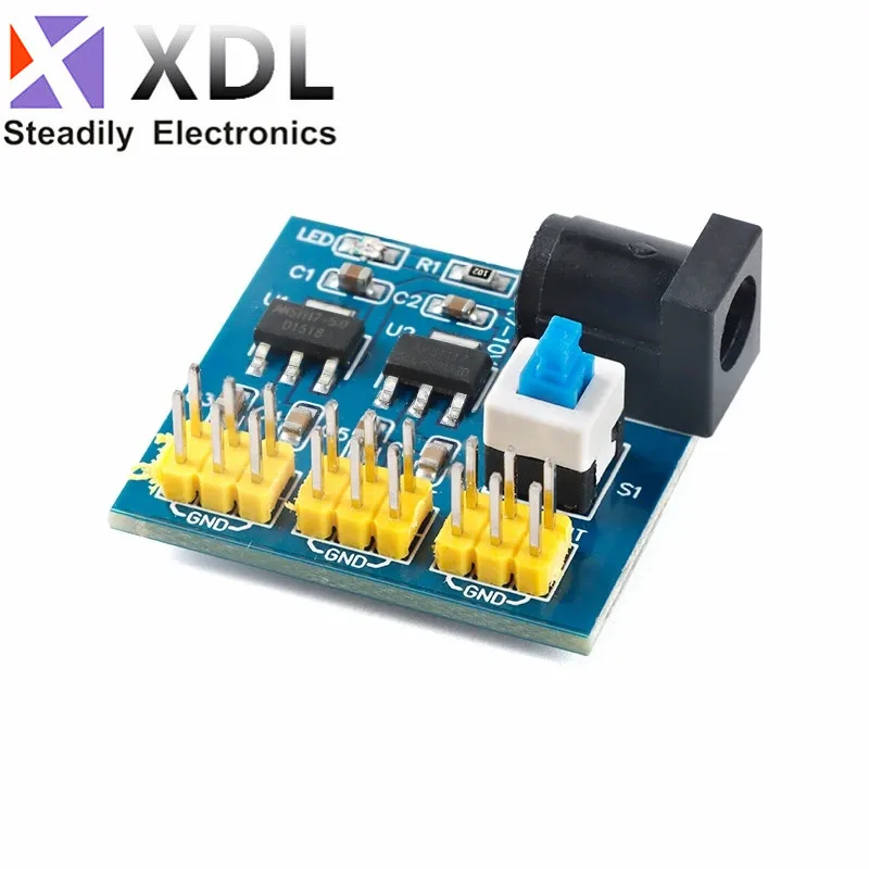 10PCS 3.3V 5V 12V Multi Output Voltage Conversion DC-DC 12V to 3.3V 5V 12V Power Module