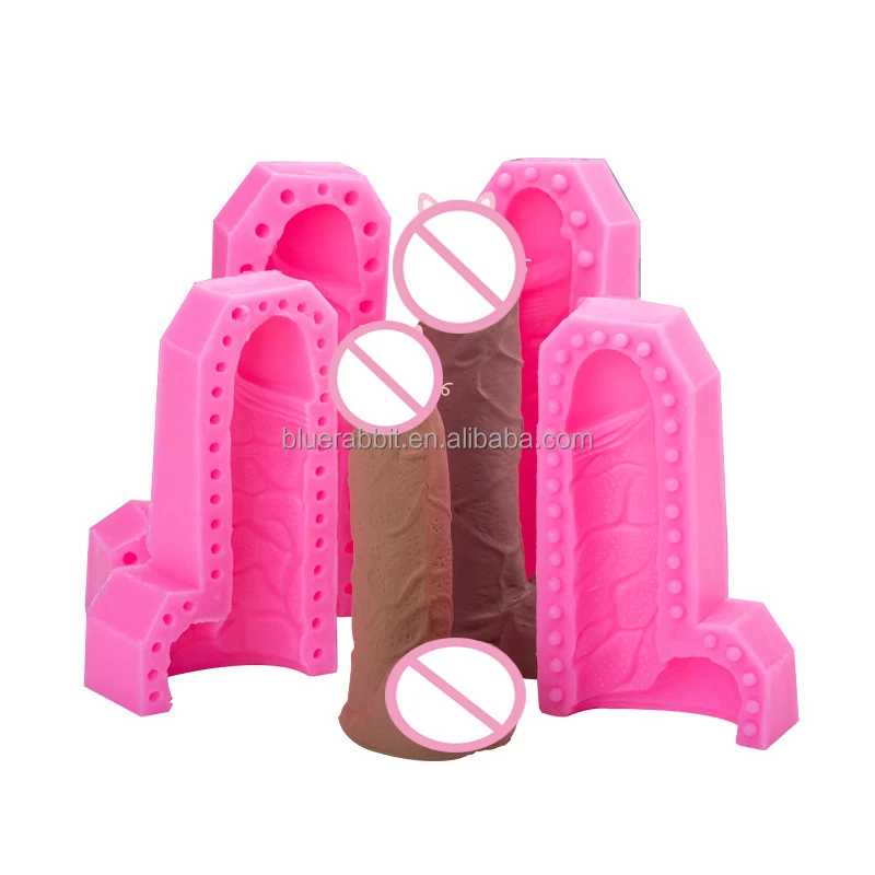 Dildos Molds Candle Penis Cake Mold Chocolate Ice Mould Candy Soap Mold Valentine's Day Gift Novelty Baking Tools