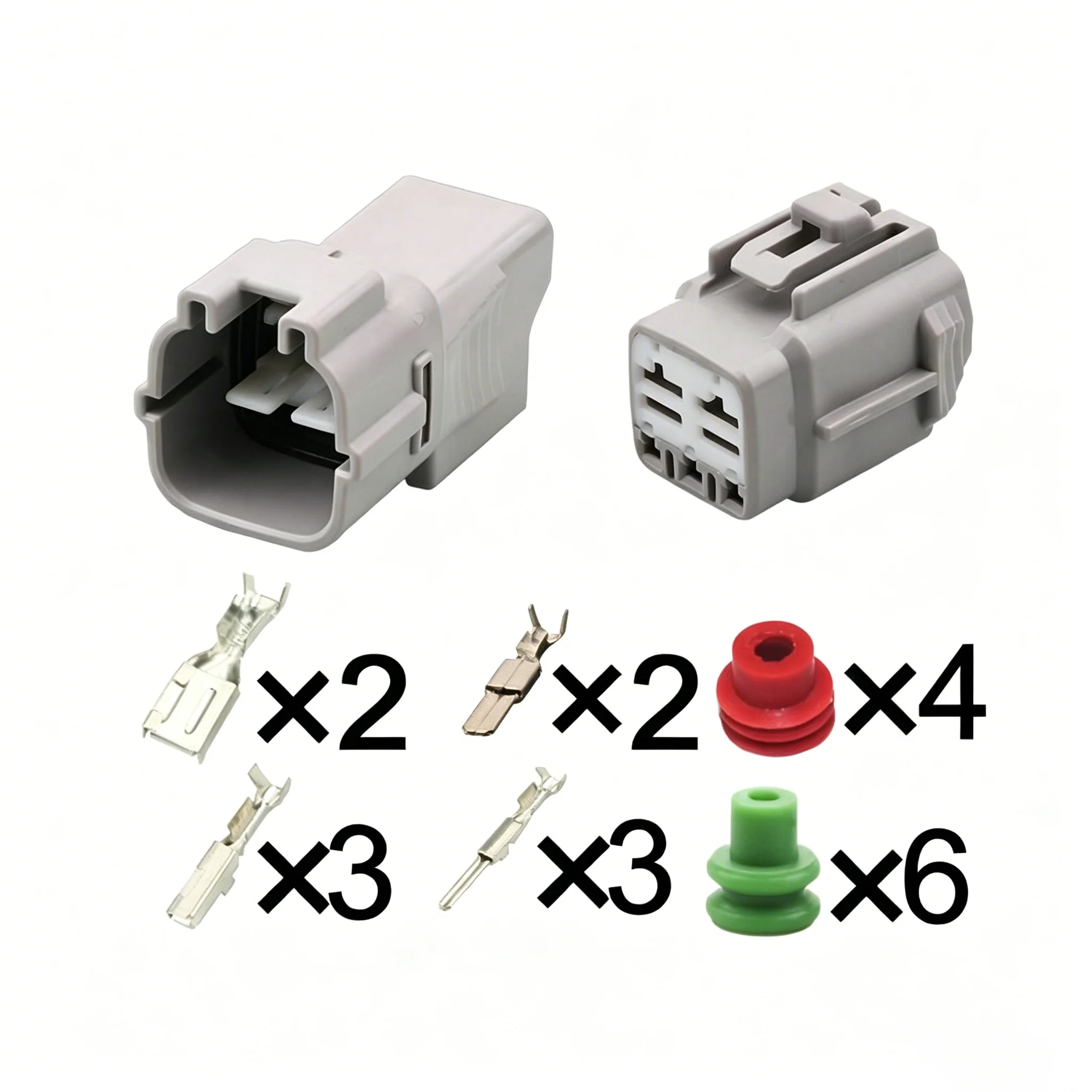 5 Pin Auto Connector Hydraluic Compressor High Pressure Line Plug 90980-10946 90980-10945 6189-0166 10946 for Toyota Hilux L
