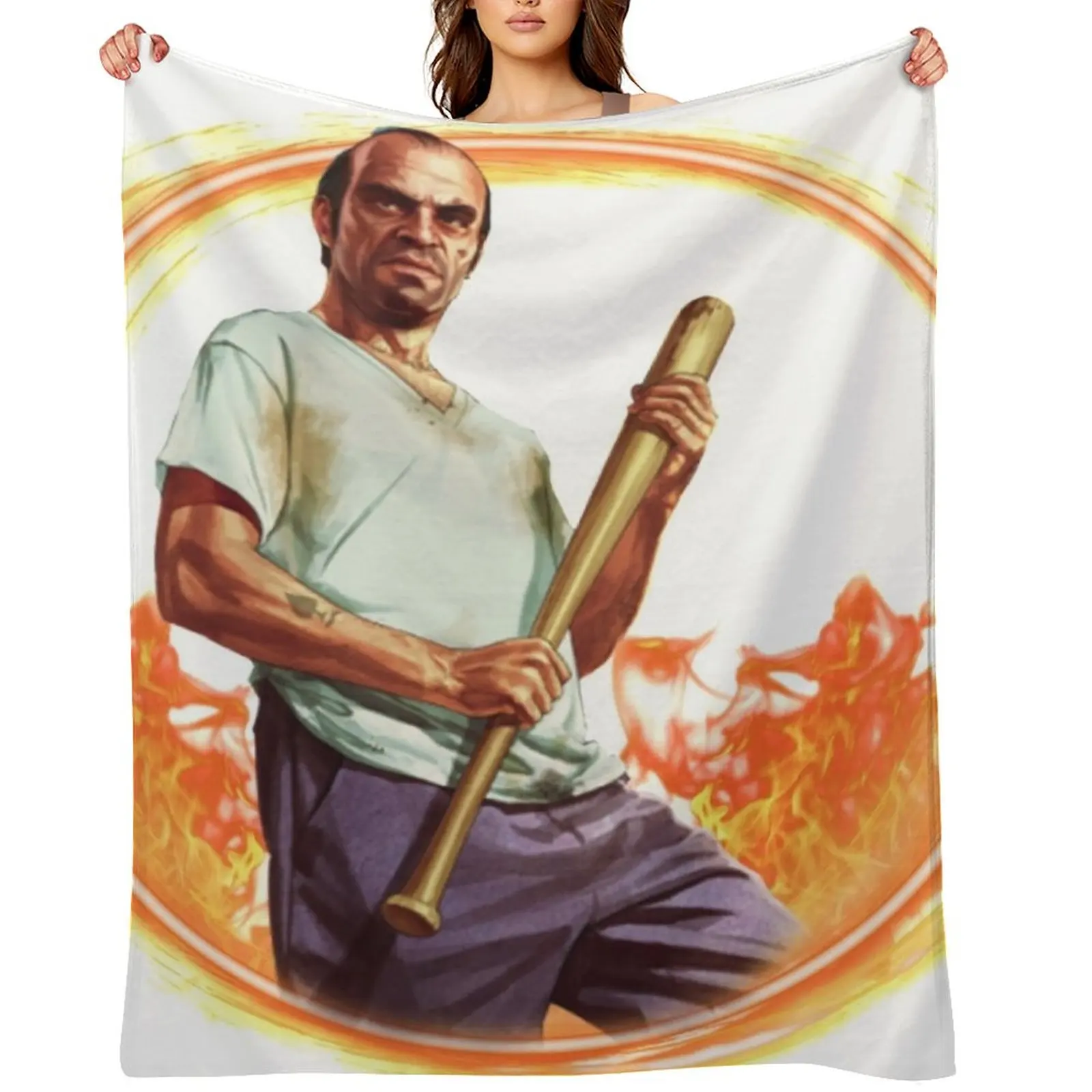 

Trevor GTA 5 Throw Blanket christmas decoration Designers Blankets For Baby Beach Blankets