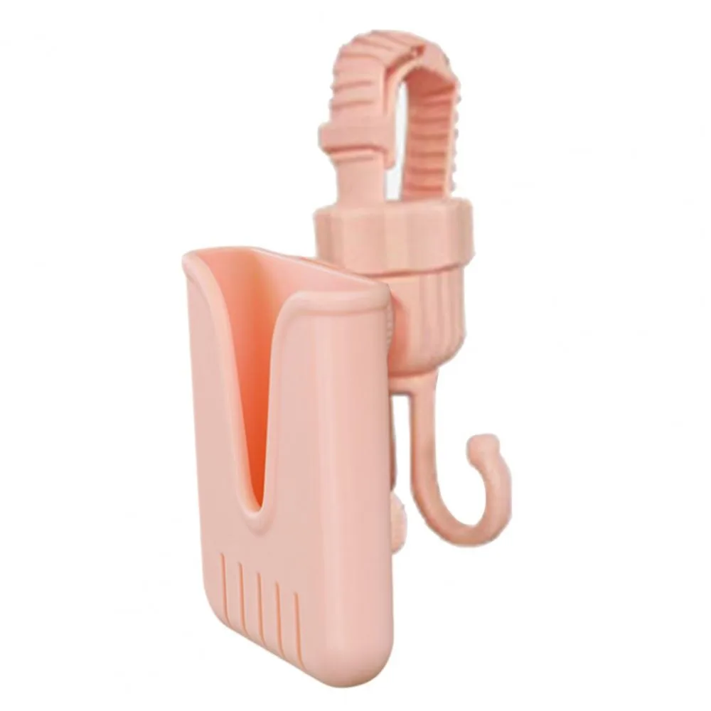 

2 in 1 Baby Stroller Hooks Rotatable Stable Bicycle Hanging Double Hook Phone Support Detachable Stroller Phone Holder