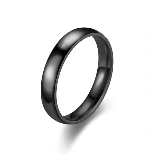 Fashion Charm Jewelry Ring for Men Women Stainless Steel Black Rings Wedding Engagement High Quality Matte Male Accessory - Image 16