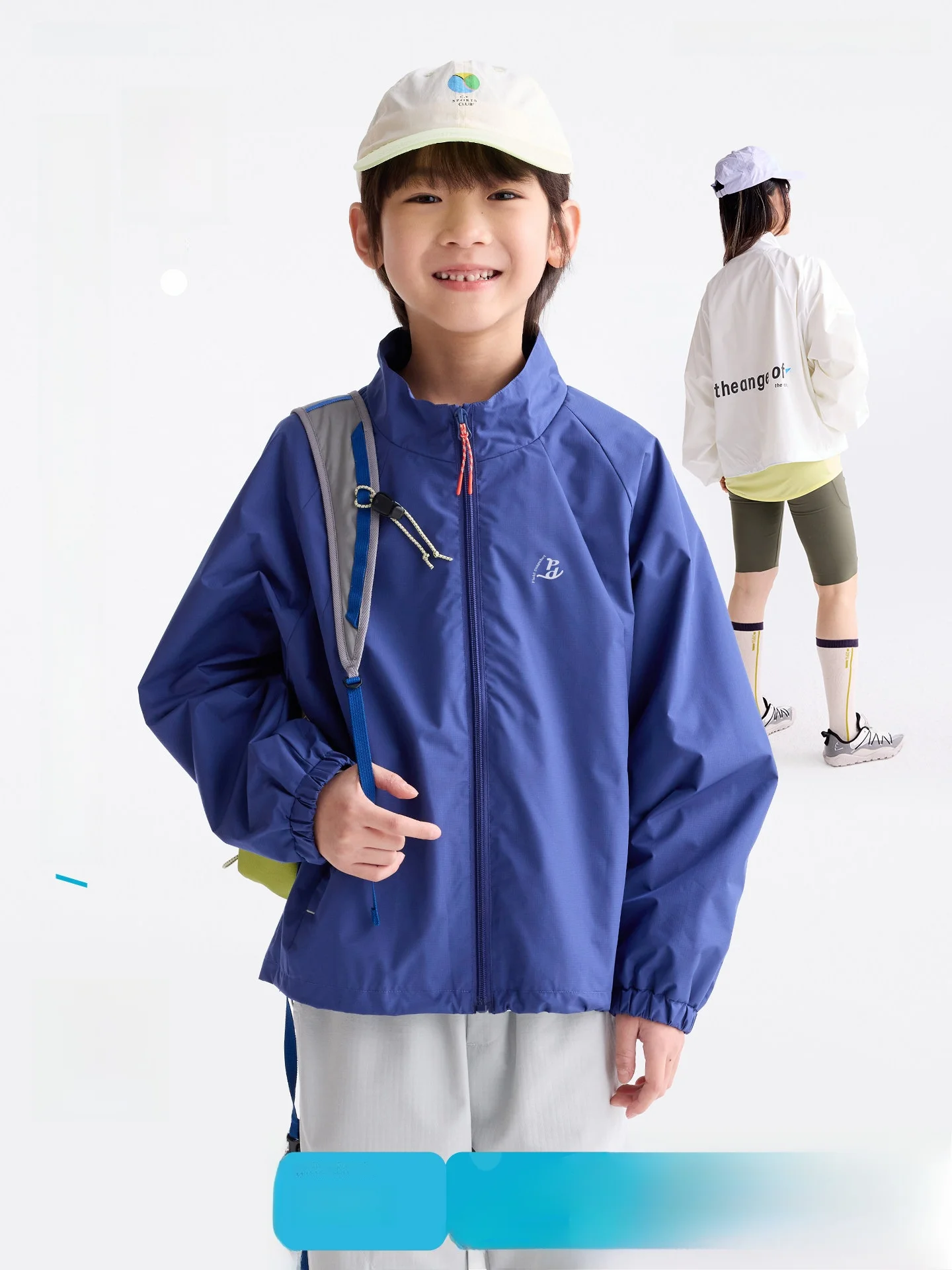 

Purrfect Diary Kids Tennis Jacket Casual Outdoor Unisex Spring 2024 Fashion Breathable Long Sleeve Zipper Closure Coat