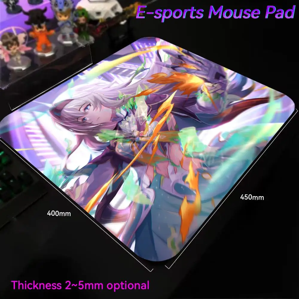 Honkai Star Rail Firefly Mouse Pad Desk Mat Large Offices Accessories Small Escritorio Gabinete Gamer Pc  450x400 Mouse Pad