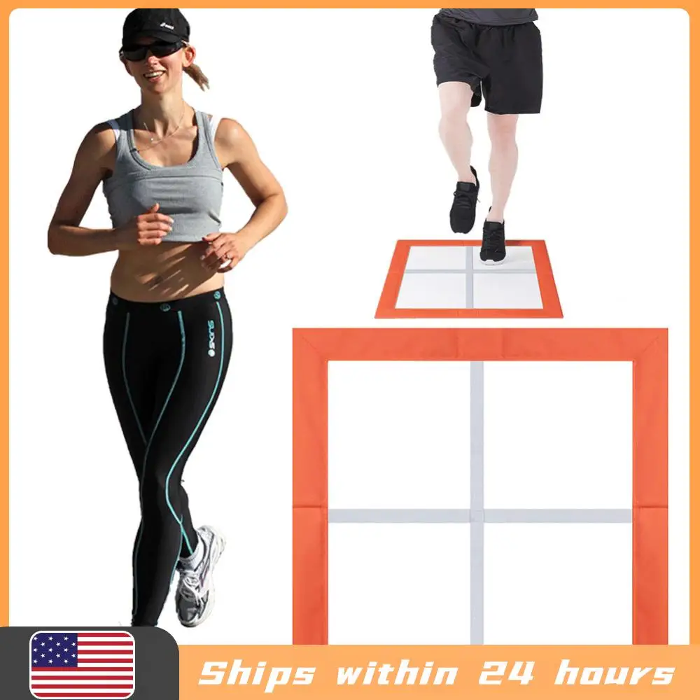 

Портативный тренажер для развития ловкости: складная лестница для тренировок на открытом воздухе, в помещении и дома