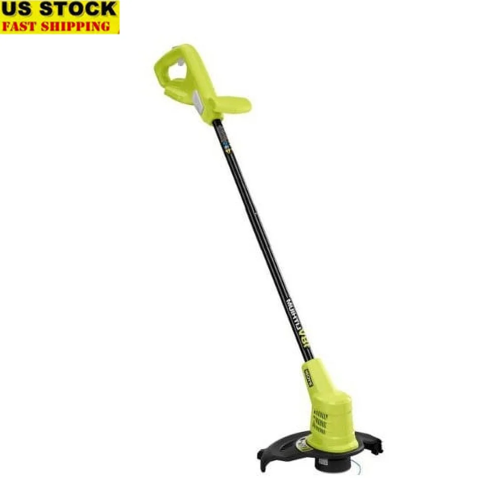 

18V Cordless String Trimmer Tool Lightweight Automatic-Feed Edger Conversion Ergonomic Handle 10in Cut Width Compatible ONE