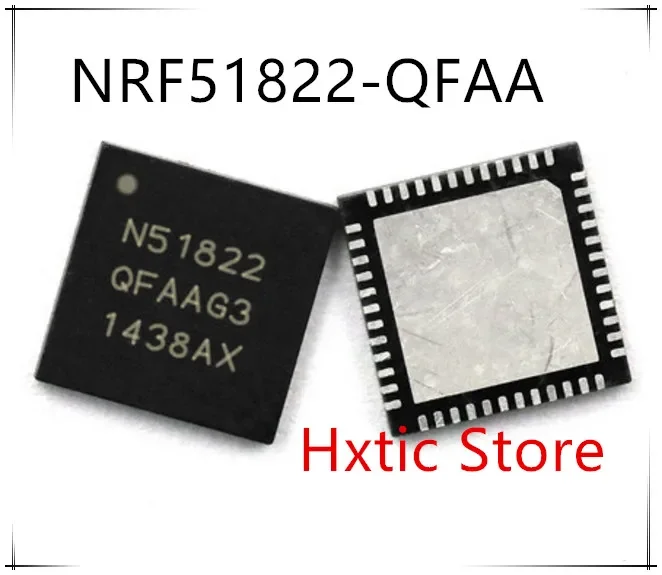 10pcs/lot NRF51822-QFAA NRF51822 N51822 QFN-48