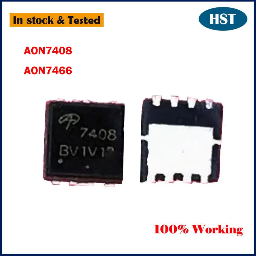 20 шт./партия, микросхема AON7408L AON7408 AON7466 AO7408 7408 QFN3X3 N-channel MSO