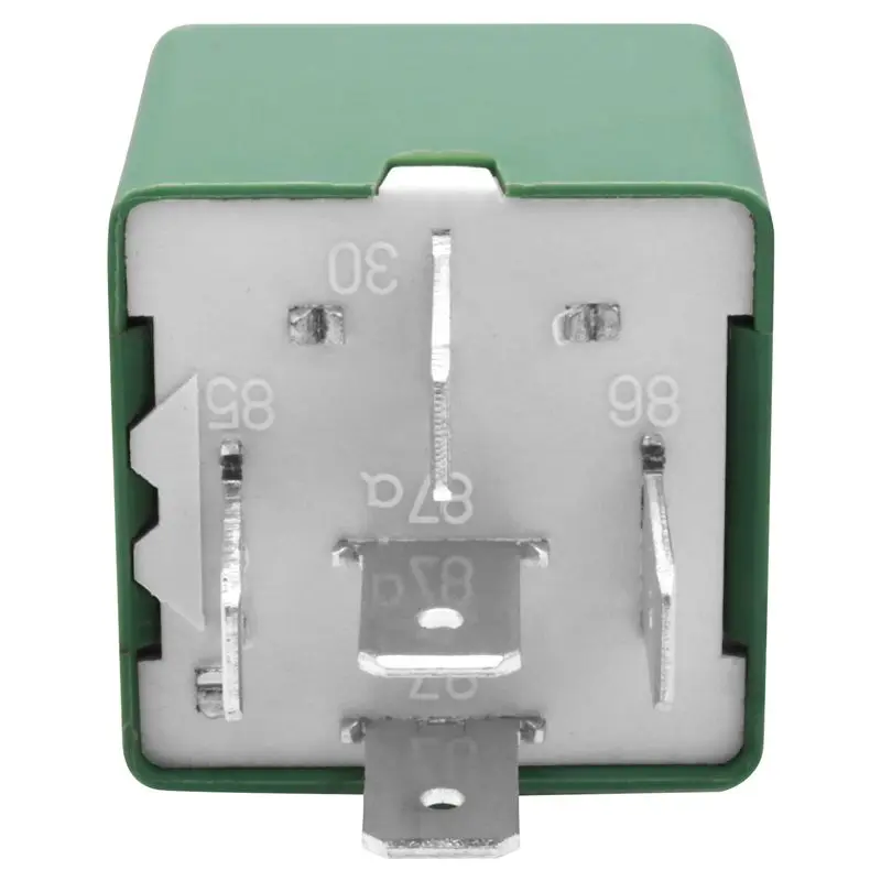 A73X-12V 35A 5 Pins Cooling Radiator Fan Relay Green 6547TX For 206 207 306 307 406 407 807