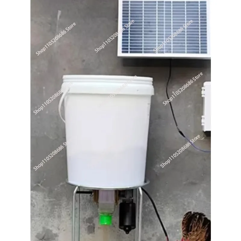 Automatic Pet Feeder, Remote Control Quantitative Feed Machine, Chicken, Fish, Duck, Goose, Rabbit, Dog, Pig, Cat