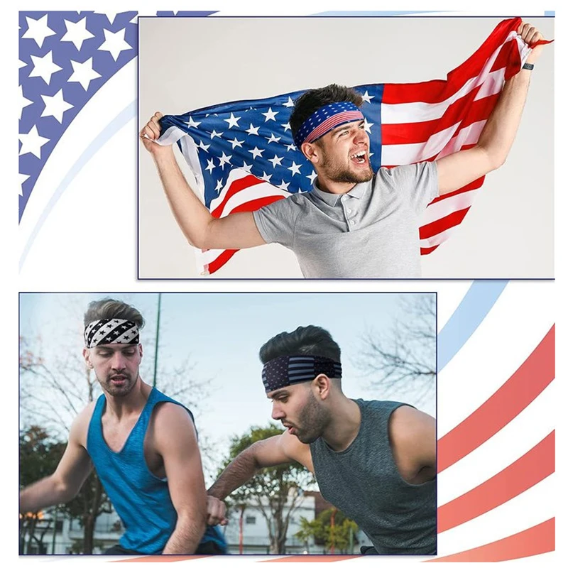 Elastic Men Headband Sport Sweatband Yoga Women Sport Jog Tennis Running Cycling Hair Band Turban Outdoor Gym Bandage Party