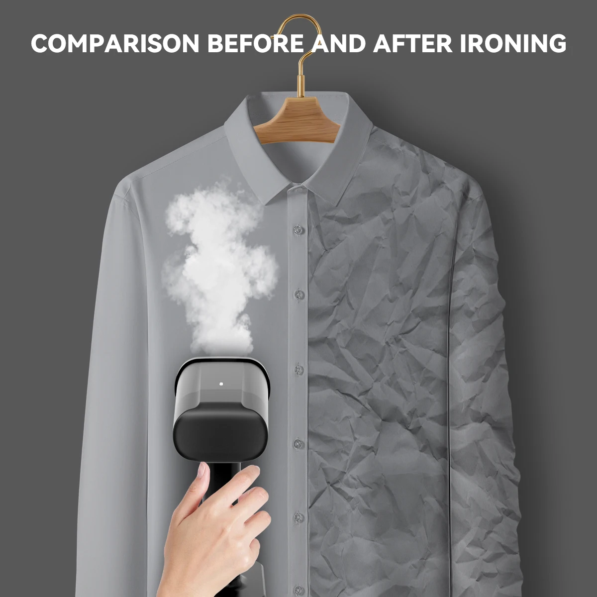 NEW 110V/220V New Strong Steam Brush Handheld Clothes Hanging Iron Ironing Machine Portable Dry Cleaning Mini Garment Steamer - view 6