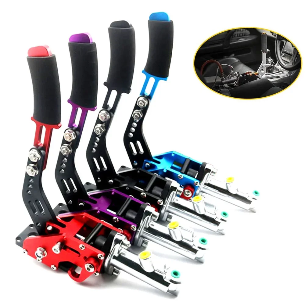 Universal Car Handbrake Aluminium Alloy Racing Modification Hydraulic Drift Handbrake Gear Lever E-brake Replacement Hand brake