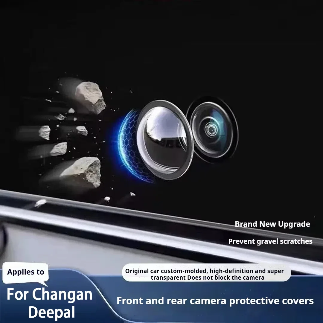 For Changan Deepal S7 S05 S07 SL03 SL318 Car Camera Lens Protective Cover 360 View Scratch-resistant Guard Cover Accessories