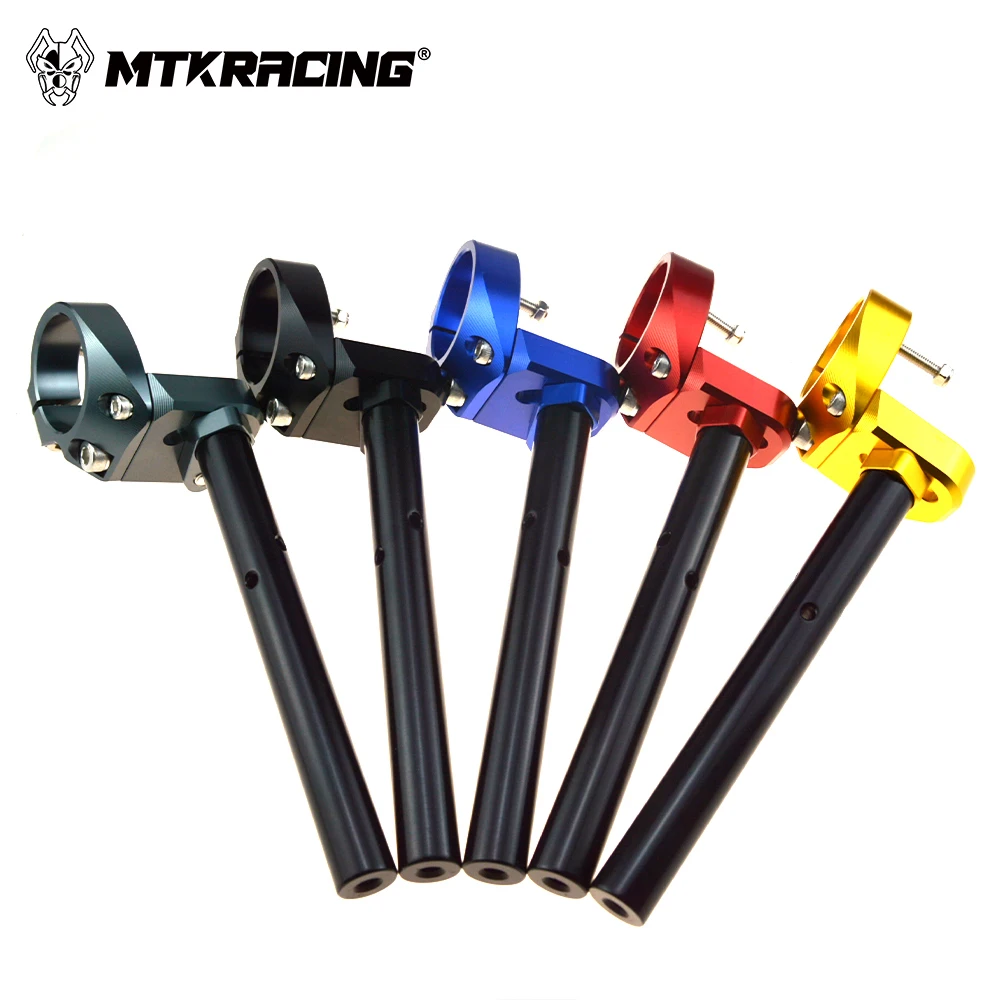 MTKRACING Handlebar For YAMAHA YZF-R3 / R25 2018-2024 Handlebar Racing Adjustable Clip On Fork Handlebars Handle Bar Cafe Racer