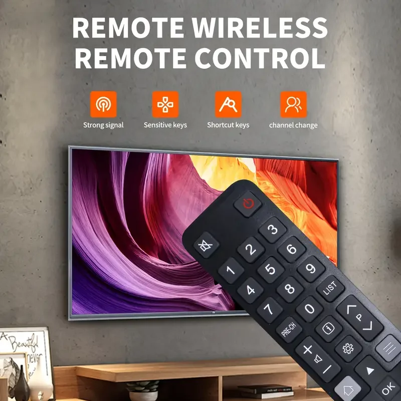 TCL TV Remote Control RC802N YAI2 For 4K HDTV P20 C2 Series Netflix Compatible