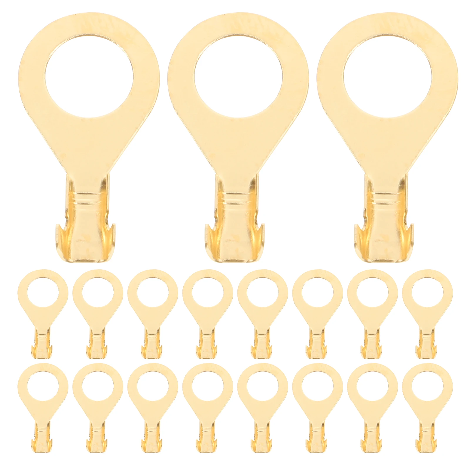 

Ground Terminal Cold Pressed Open Type Heavy Duty Copper Crimp Ring Wire Lugs Electrical Cable Terminals Reusable