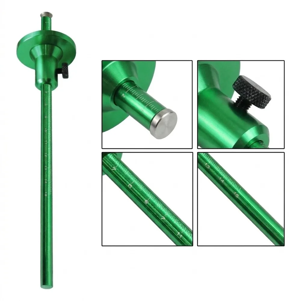 Portable Layout Tool Woodworking Line Marker For Workshop Use Easy To Use Marking Gauge For Projects Aluminum Alloy Construction