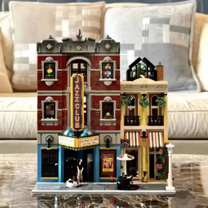 

2899PCS Jazz Club Compatible with10312 Building Blocks Bricks Toys Birthday Christmas Gift