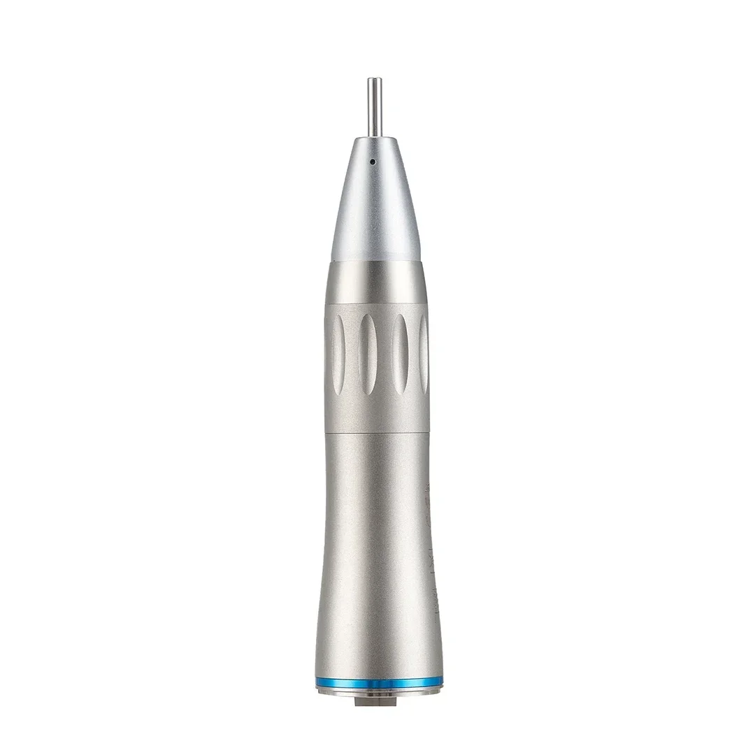 NSK ti-max X65L alat gigi lurus, Handpiece Dental kecepatan penggerak 1:1, serat optik kedokteran gigi kecepatan rendah, cincin biru pas tipe E Motor