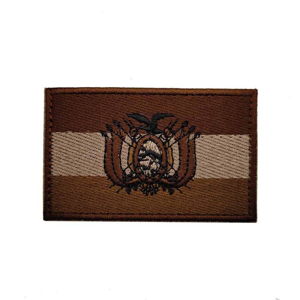 Nationalflaggen der Amerikas Stickerei-Patches Amerika Kanada Mexiko Argentinien Peru Brasilien Bolivien Chile Taktische Armbinden-Abzeichen – Detail 24
