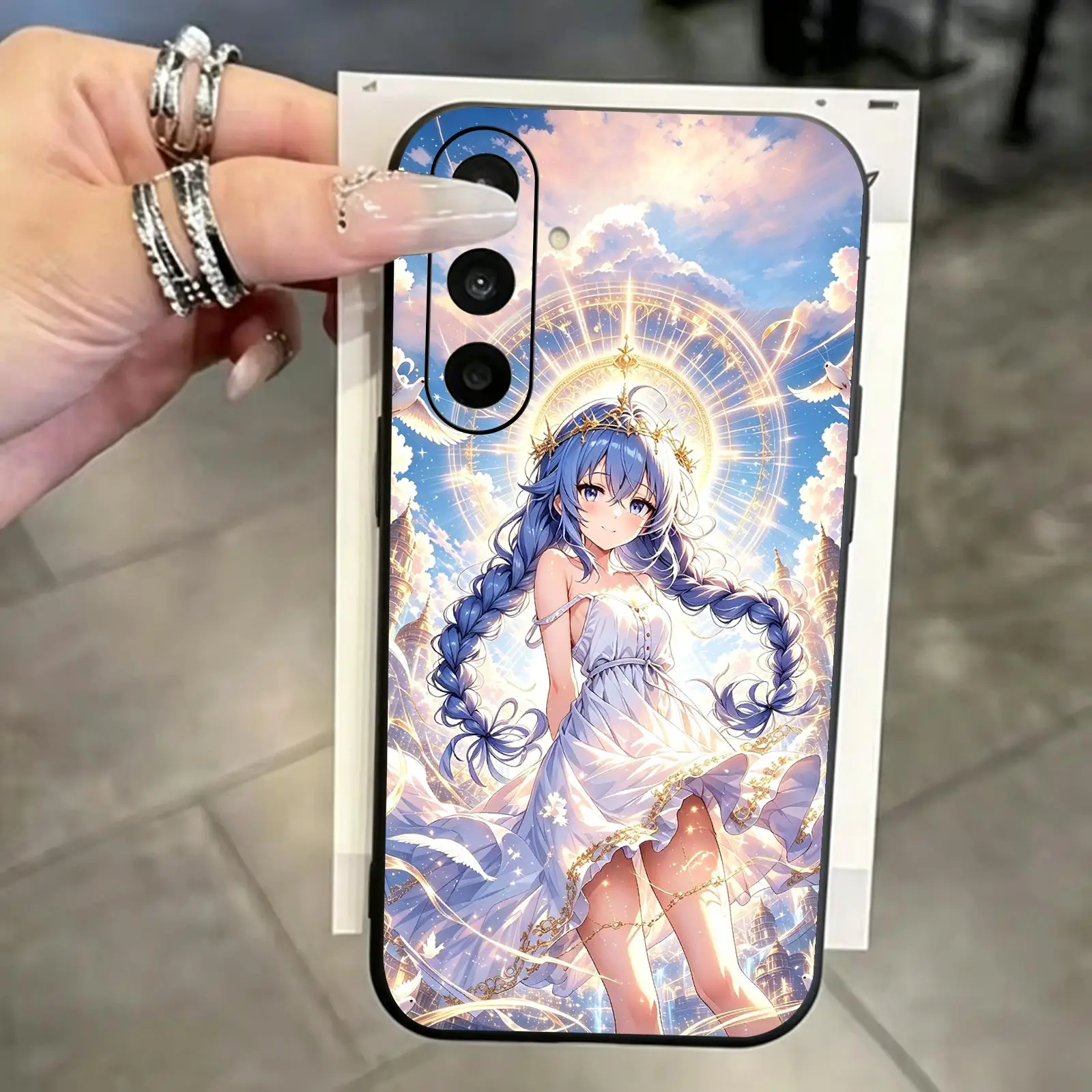 Mushoku Tensei  Phone Case For Samsung A57 A56 A37 A27 A17 A36 A26 A55 A35 Black Matte Soft Case