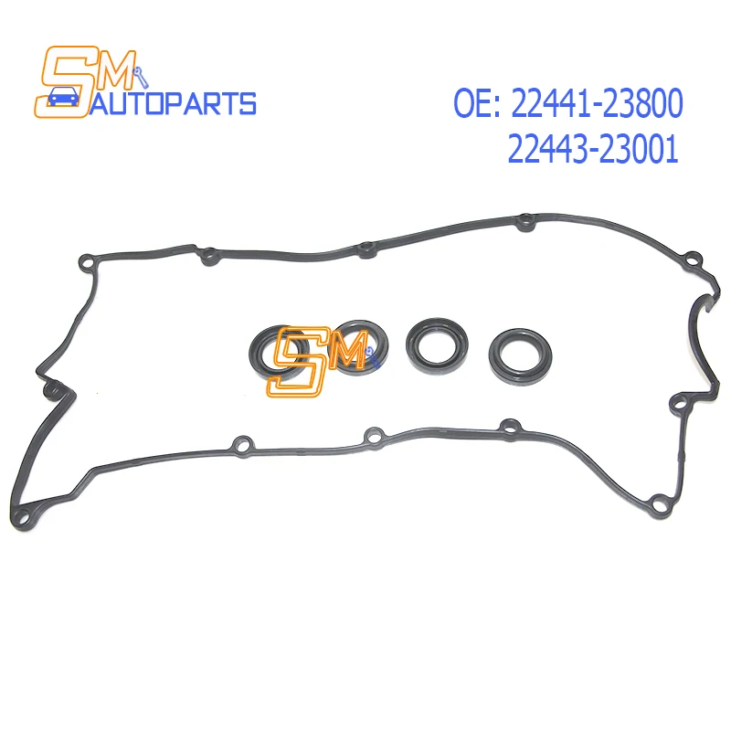 Hoge Kwaliteit Klepdeksel Pakking Set 22441-23800 22443-23001 Voor 2003-2012 Hyundai Elantra Tucson Kia Sportage 2.0l