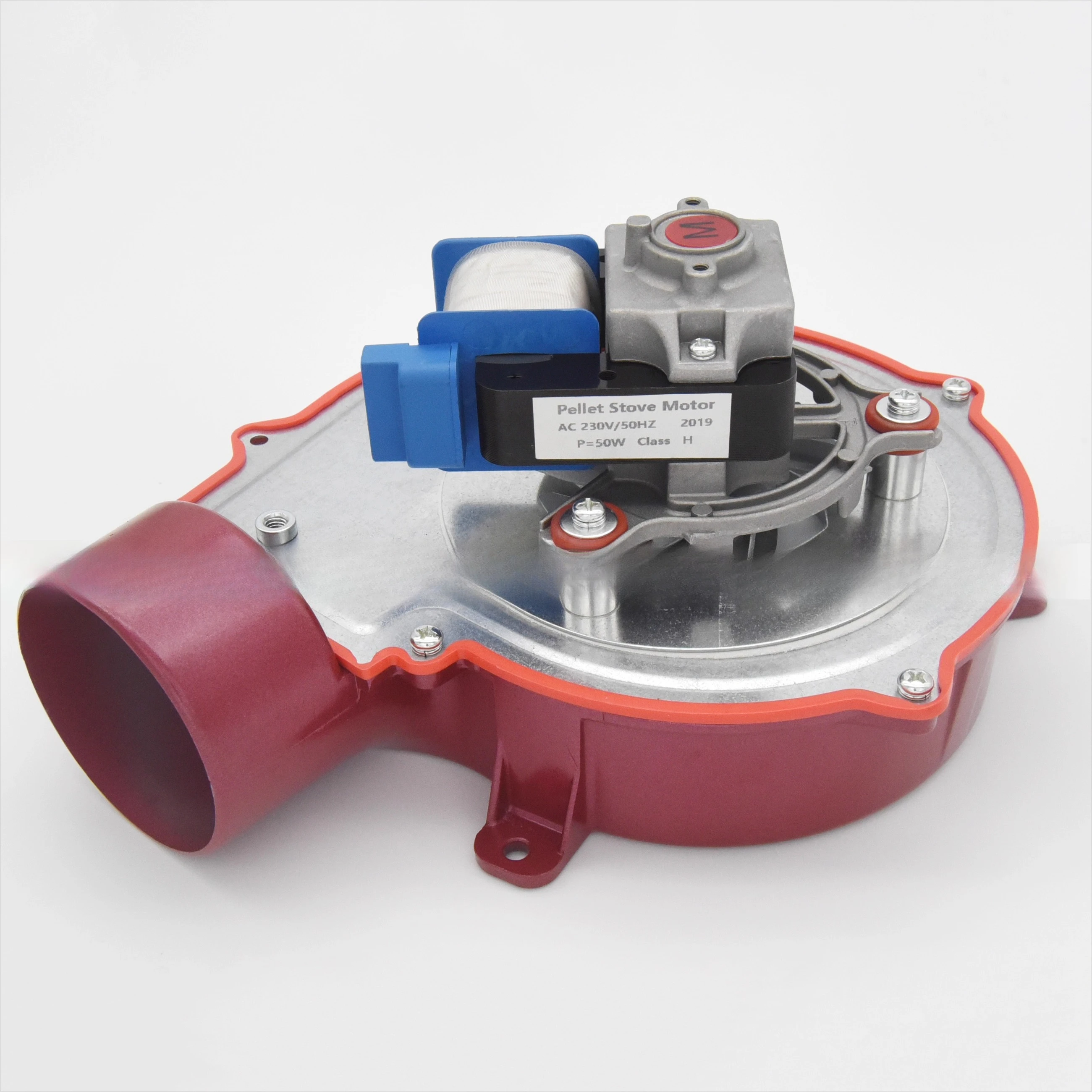 

Gas burning wood pellet furnace biomass real fire heating high temperature resistant smoke exhaust fan induced draft fan 50W60W