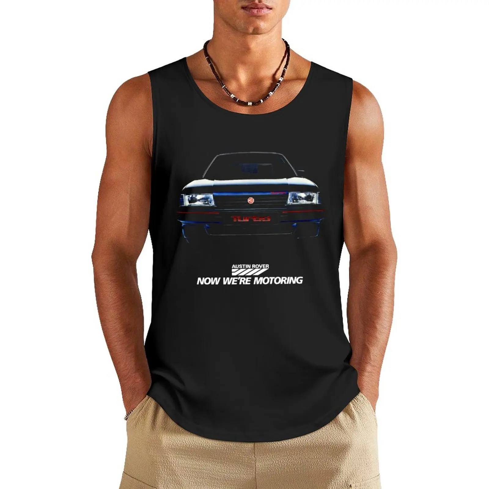 MG MONTEGO TURBO SALES BROCHURE Tank Top fitness clothing for men Man clothes for gym Sleeveless men Men's sleeveless gym shirts