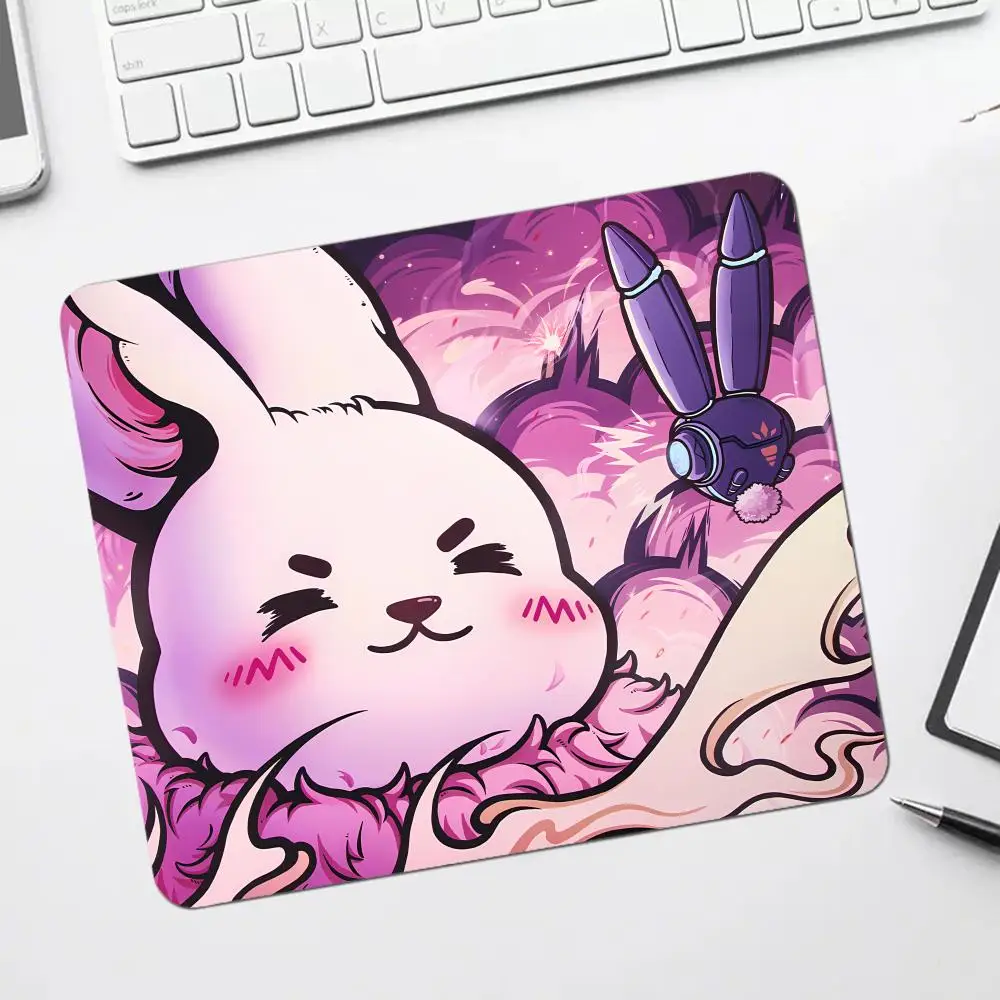 Rabbit Anime Escritorio Desk Gadgets Office  Desk Mat Large  All Size Edge Lock Rubber Mouse Pad 450x400 For E-sport Gamer