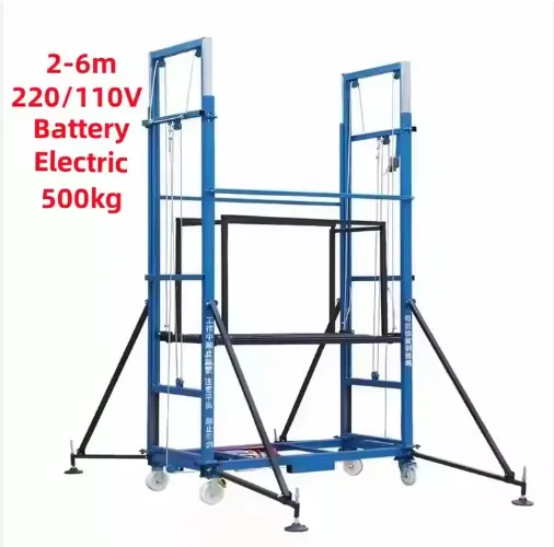 For Mobile electric scaffolding platform, suspended electric scaffolding platform tools hot sale