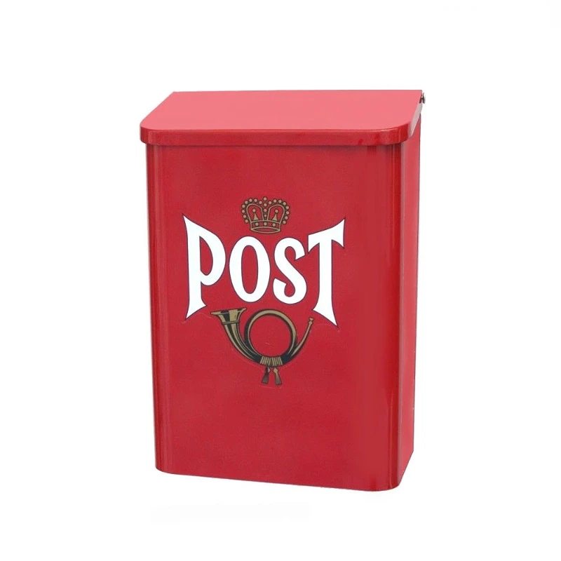 Waterproof postal boxes mailing hanging wrought iron mailbox