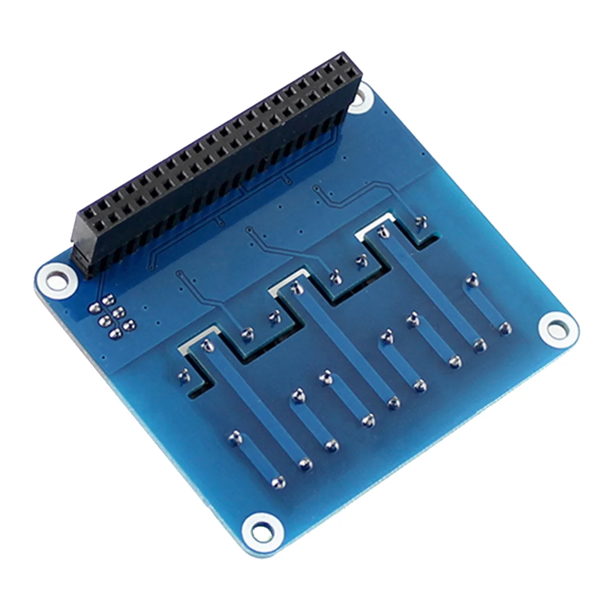 Papan ekstensi Relay 3 saluran, untuk Raspberry Pi 5/4B dengan isolasi Optocoupler untuk Raspberry Pi 5 4B 3B + 3B Zero 2W