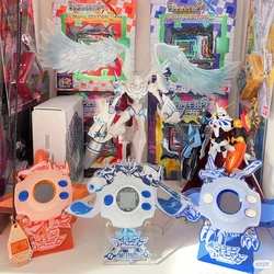 Digimon 25th Anniversary Color Screen Radio Wave Tyrannosaurus Machine Special Collection Card Brick Plaque Boys Toys Xmas Gift