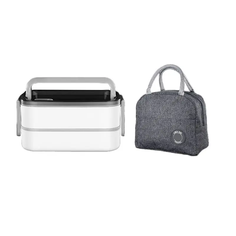 2026 + 304 Stainless Steel Lunch Box Microwave Portable Mesh Bento Food Storage Container