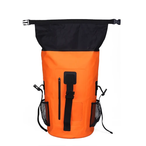 Imagen 2 del producto Bolsa seca enrollable impermeable de 35L, Montañismo al aire libre, Kayak, mochila para acampar, senderismo, río, deportes acuáticos, equipo de aventura