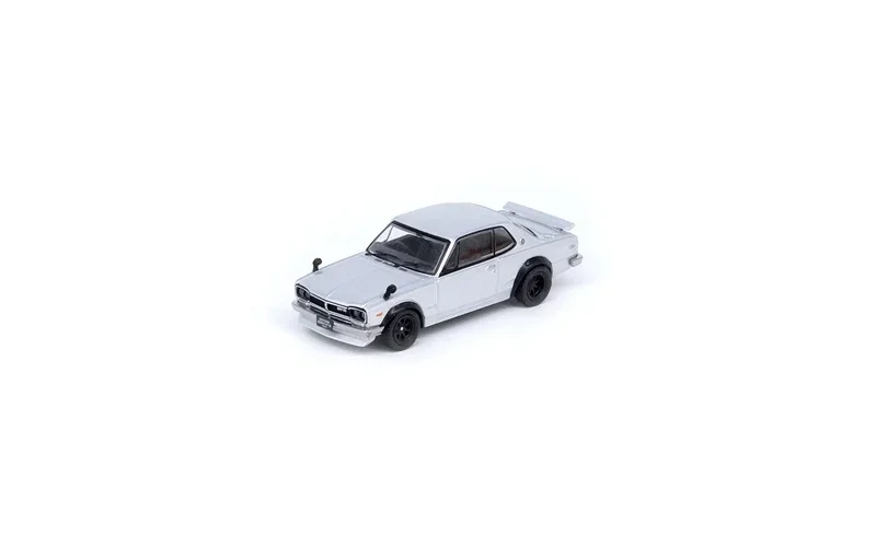 INNO 1:64 SKYLINE 2000 GT-R (KPGC10) Silver Diecast Model Car